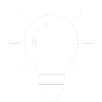 Lightbulb icon representing fresh business insights and clarity from the Founder Fit Call